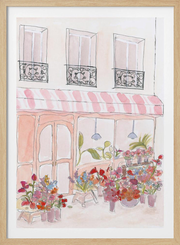 Pink Flower Shop | Poster
