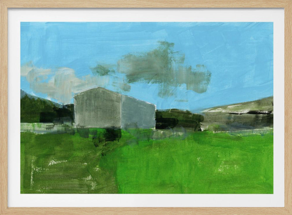 Barren Farm Barn Print No 1 | Poster