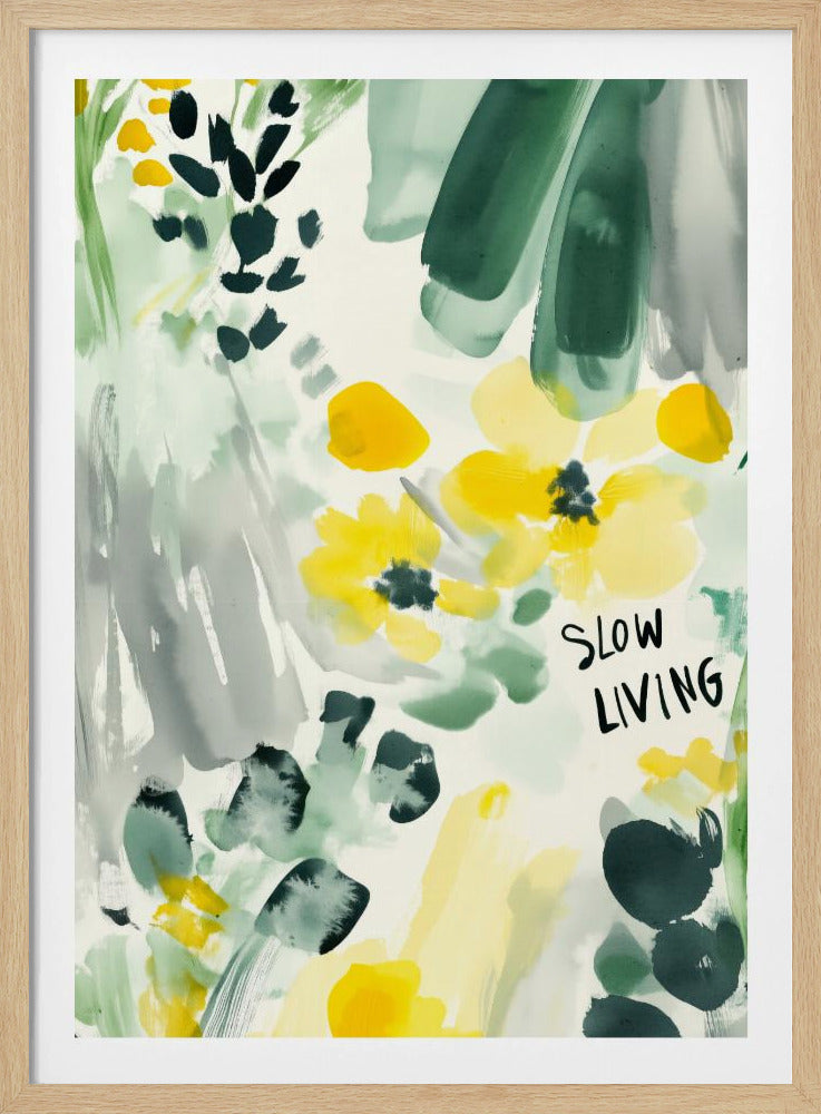 Serene Blooms | Poster