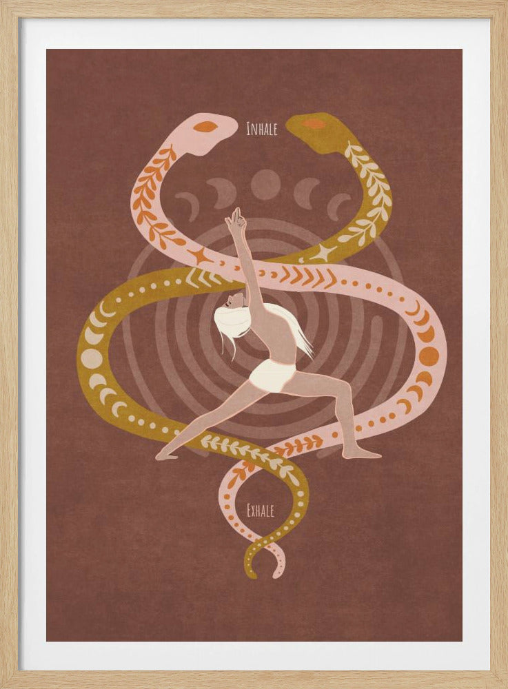 Serpent Flow Yoga | Poster