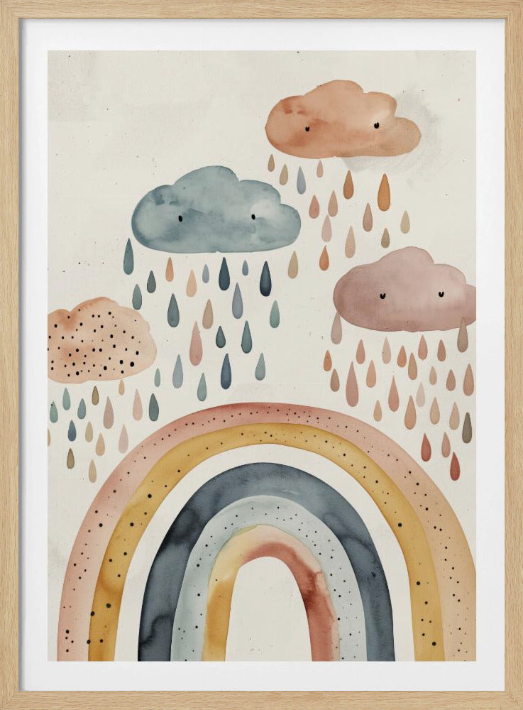 Playful Rainbows | Poster