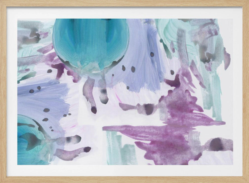 Aquarelle Organic Shapes 2 | Poster