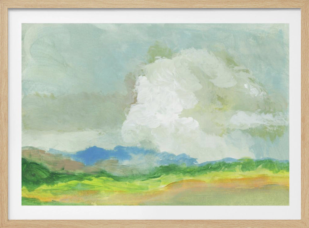 Big Clouds Landscape | Poster
