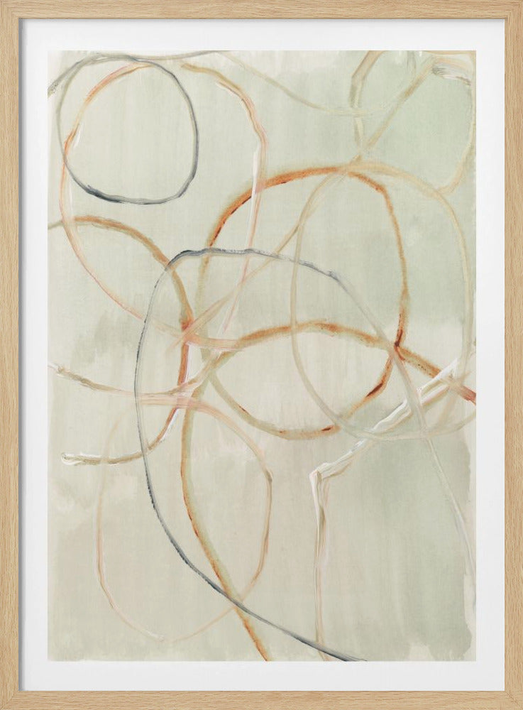 Muted Abstract Lines 1 | Poster