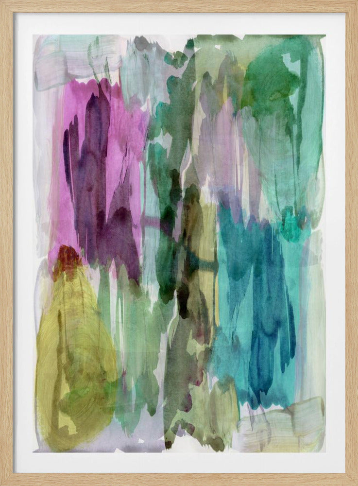 Aquarelle Organic Shapes 4 | Poster