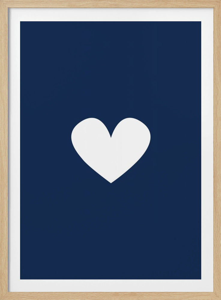 Little Navy Heart | Poster