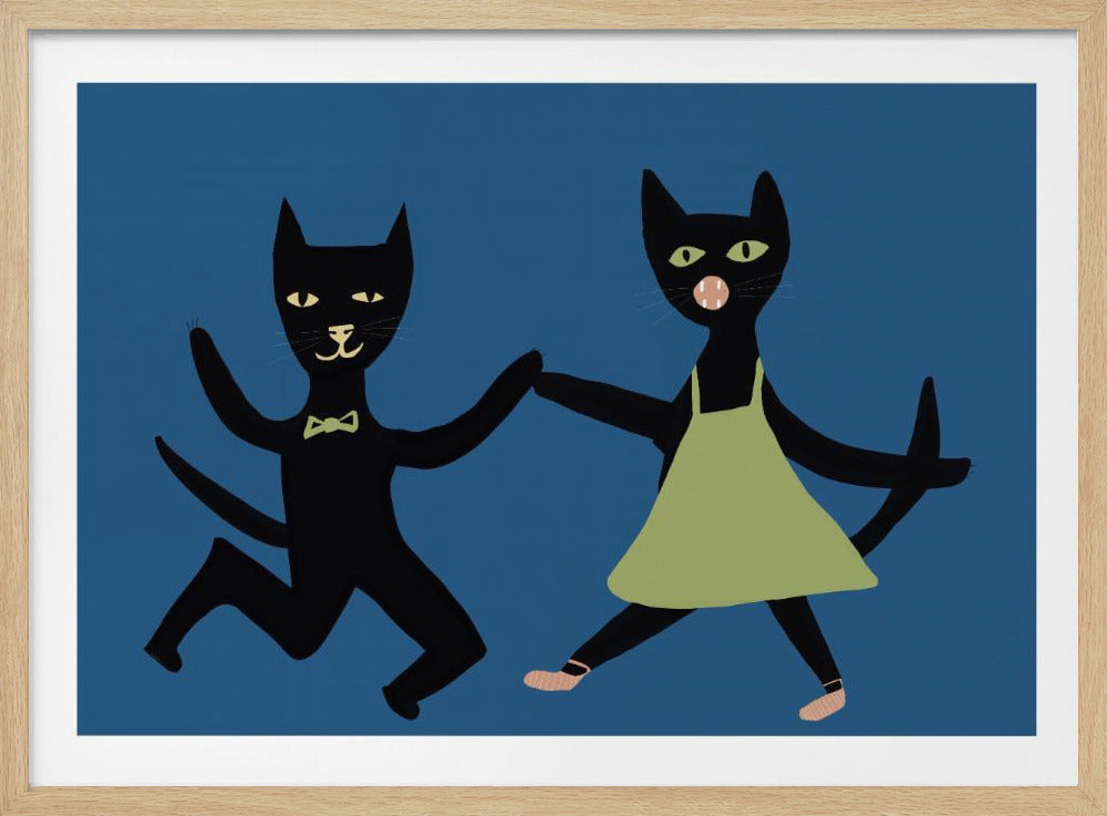 Dancing cats | Poster