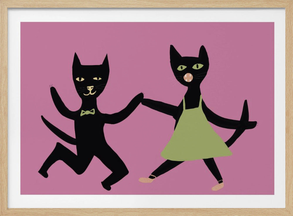 Dancing cats | Poster