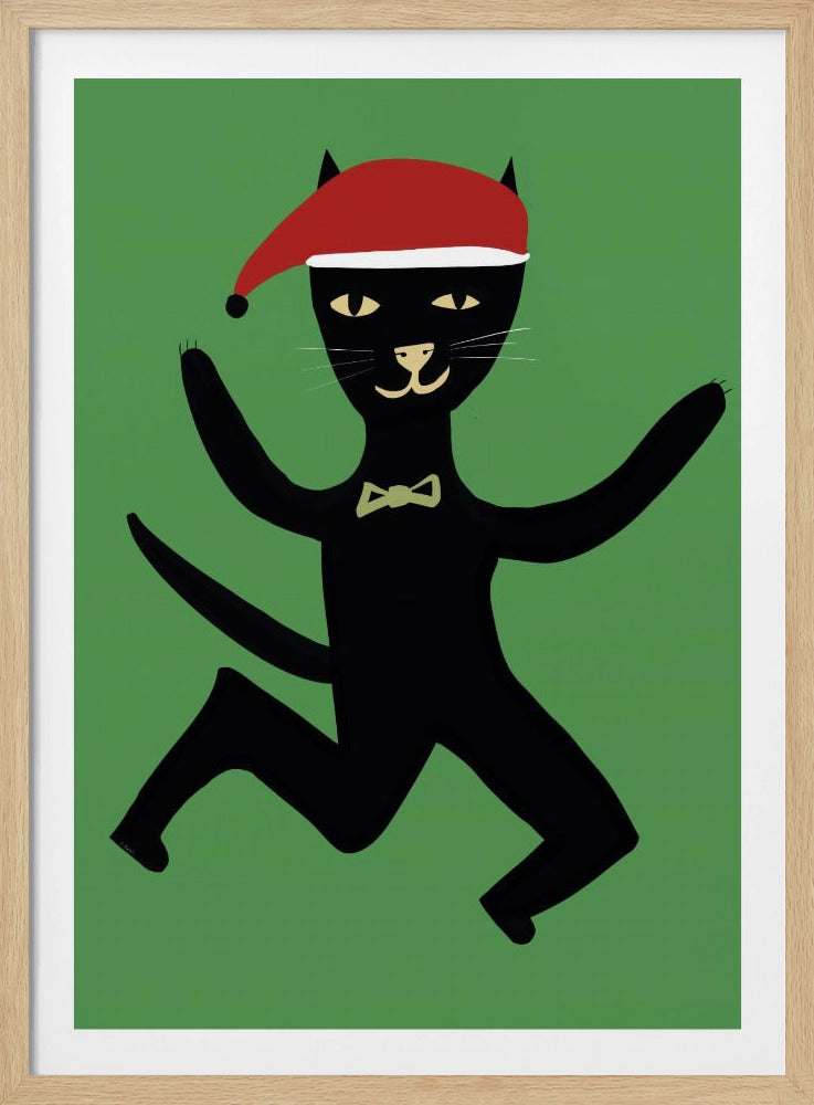 Xmas cat | Poster
