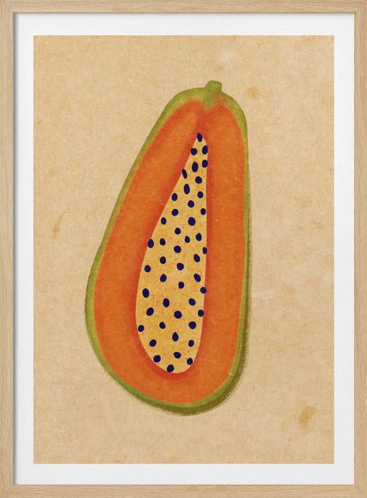 Simple papaya | Poster