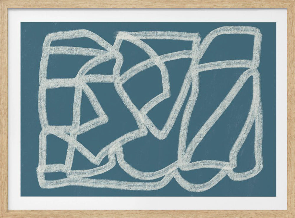 Blue abstract | Poster