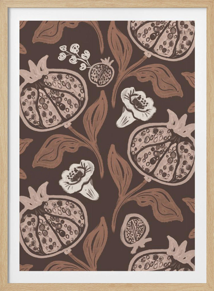 Pomegranates Pattern | Poster