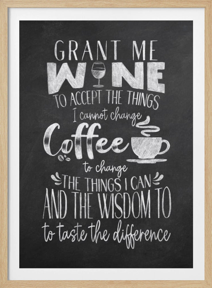 Wine and Coffee | Poster
