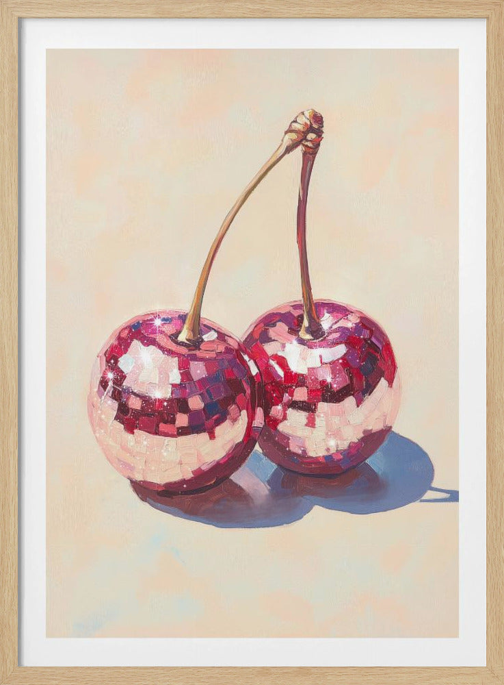 Disco Cherries | Poster