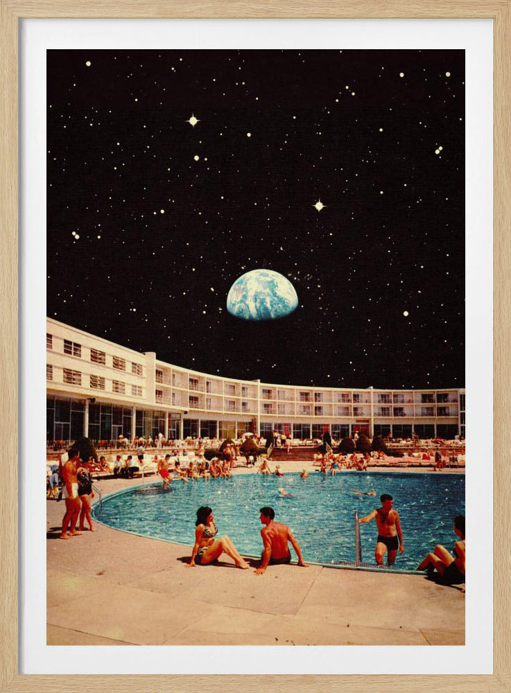 Lunar Pool | Poster