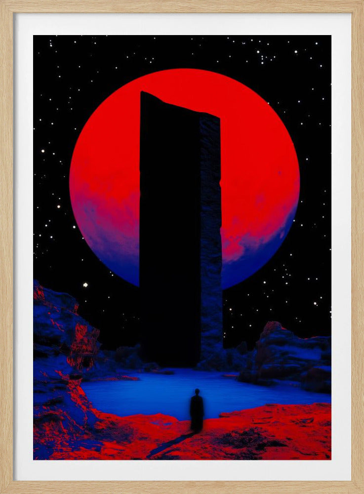 Red Moon Aura | Poster