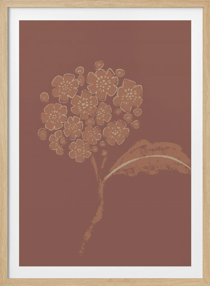 Mocha blossom | Poster