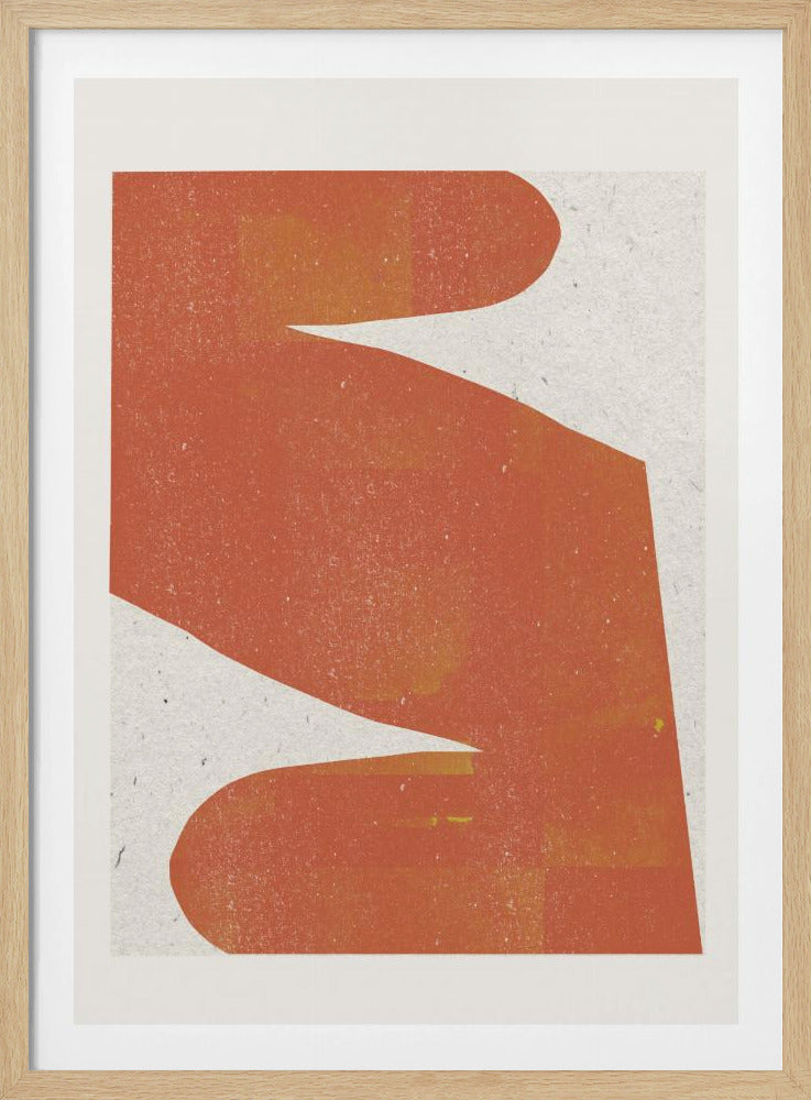 Orange Silhouette | Poster