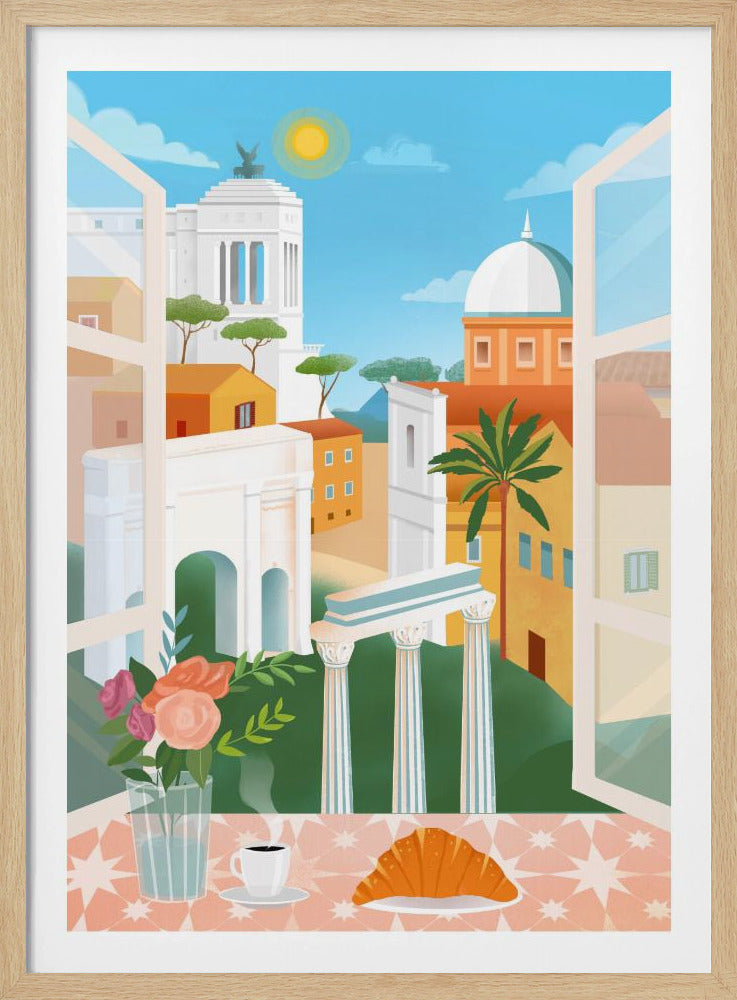 Emily In Rome | Poster