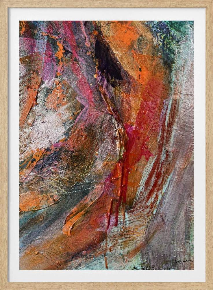 Crimson Geode | Poster