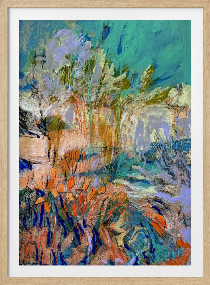 Dreamscape Brushstrokes | Poster