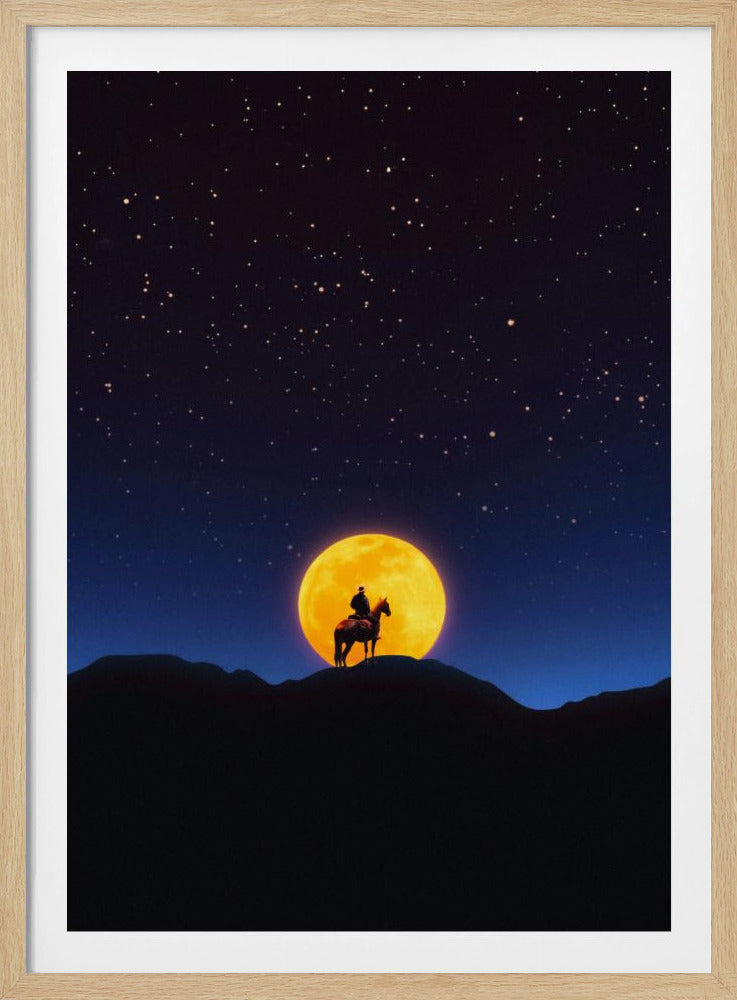 The Rider and the Moon | Poster