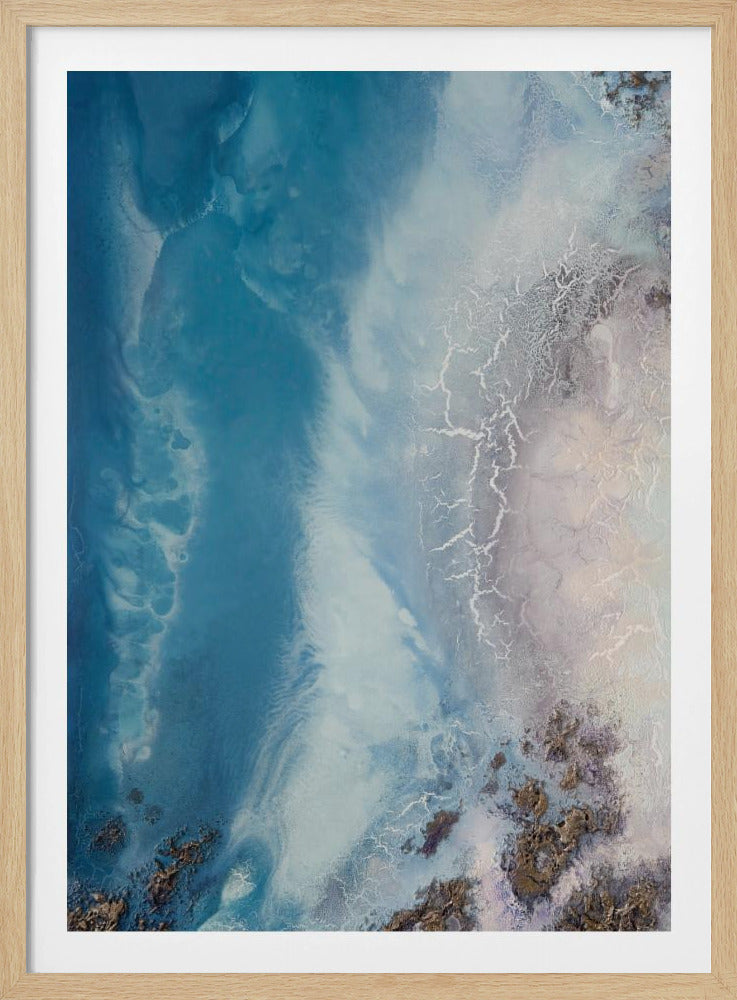 Aerial Beach - Seaside Whispers 1 | Poster