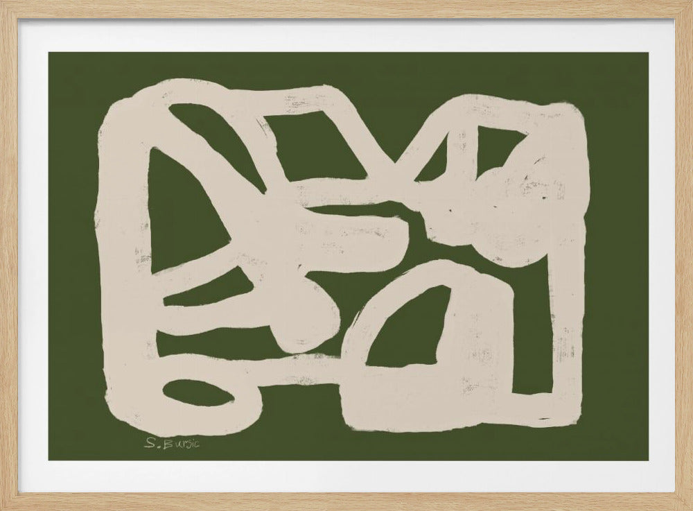 ABSTRACT Green | Poster