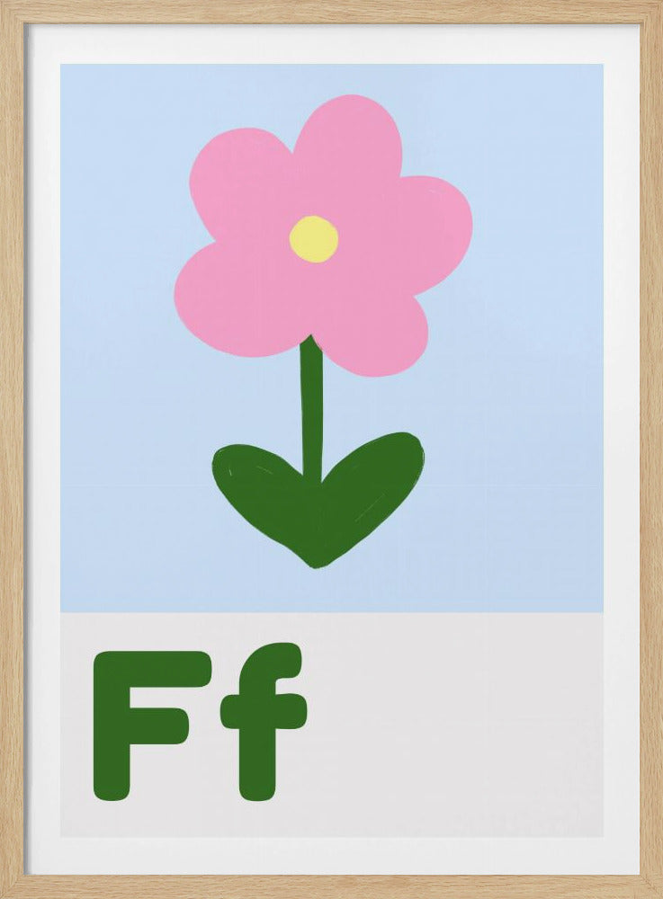 Floral Alphabet | Poster