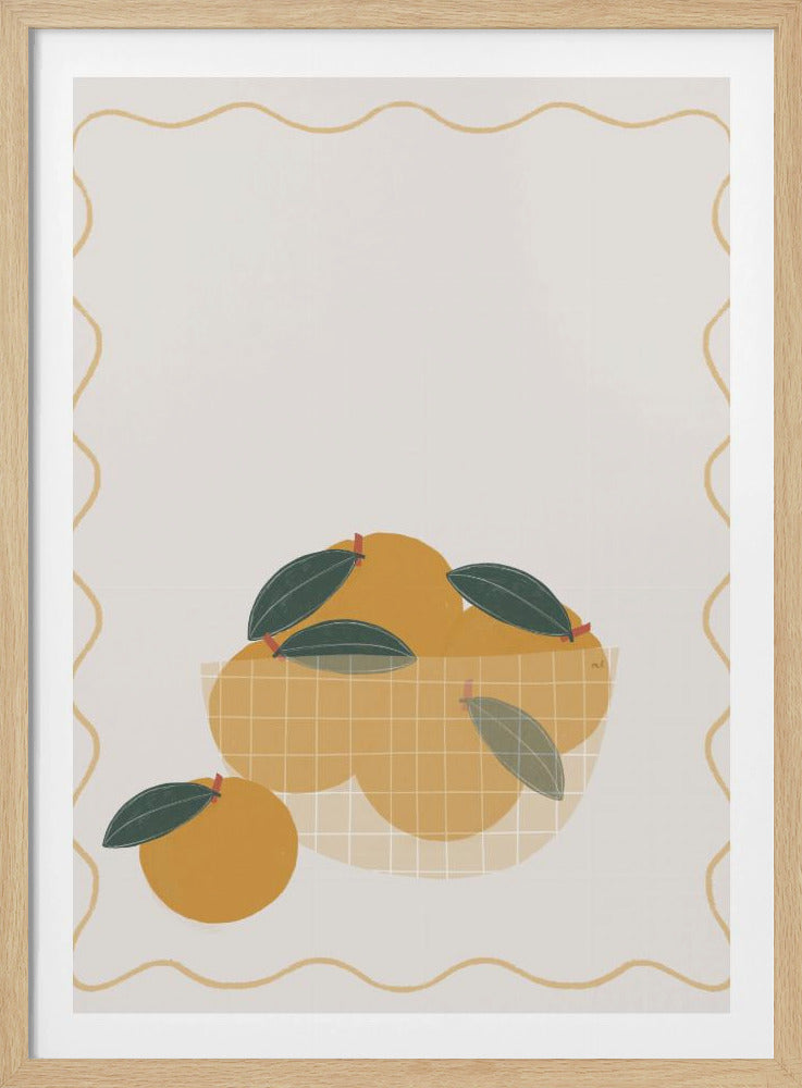 Bowl of Oranges | Poster