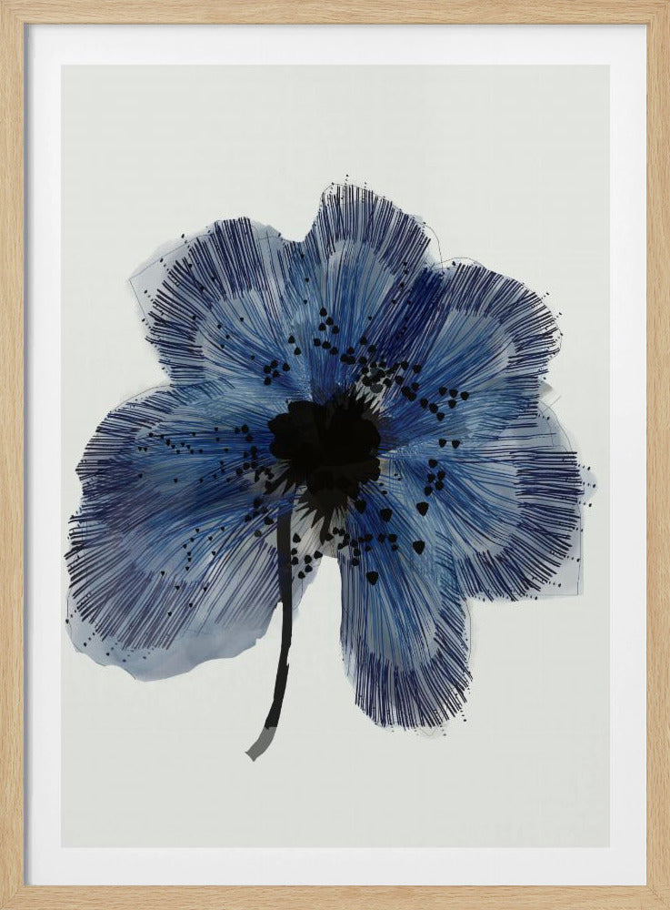 Blue Flower 2 | Poster