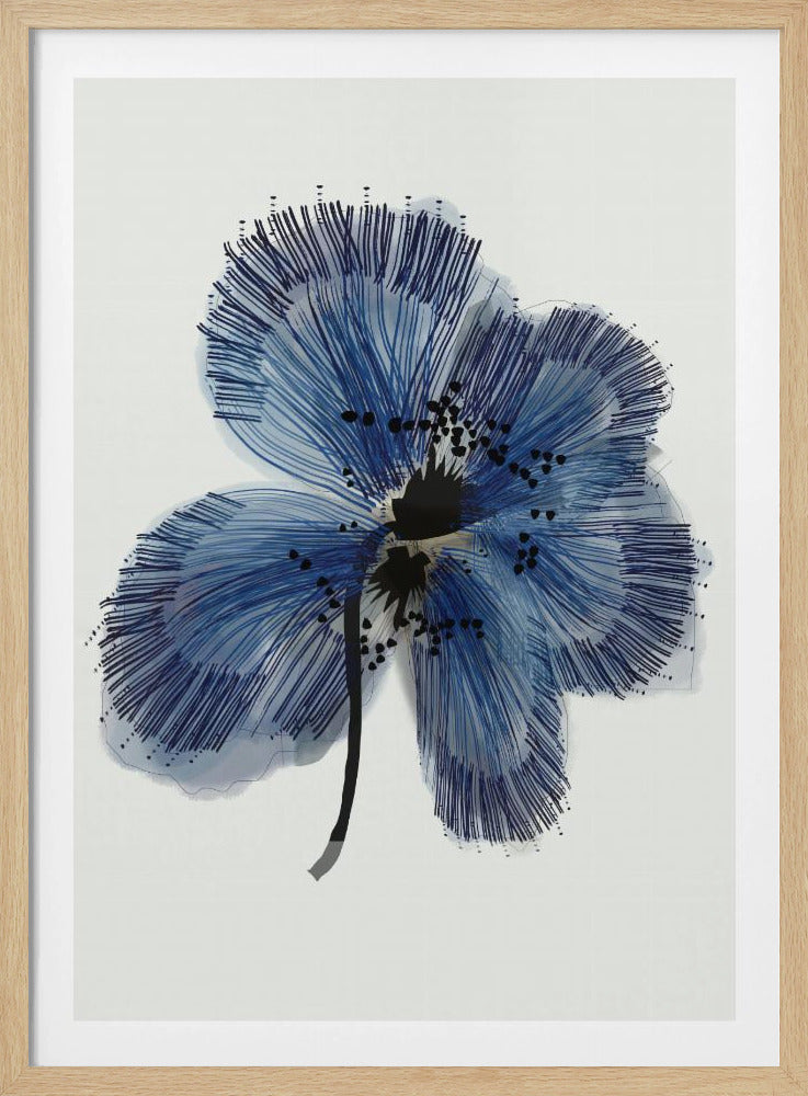 Blue Flower 1 | Poster