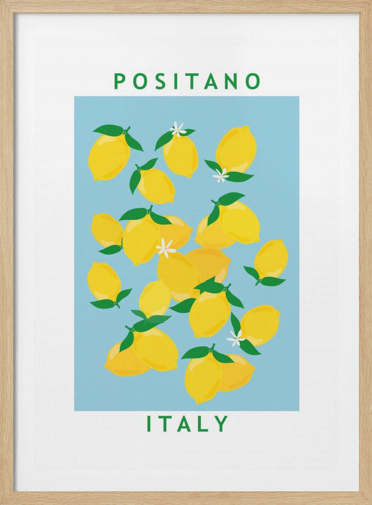 Lemons Flower Market | Poster