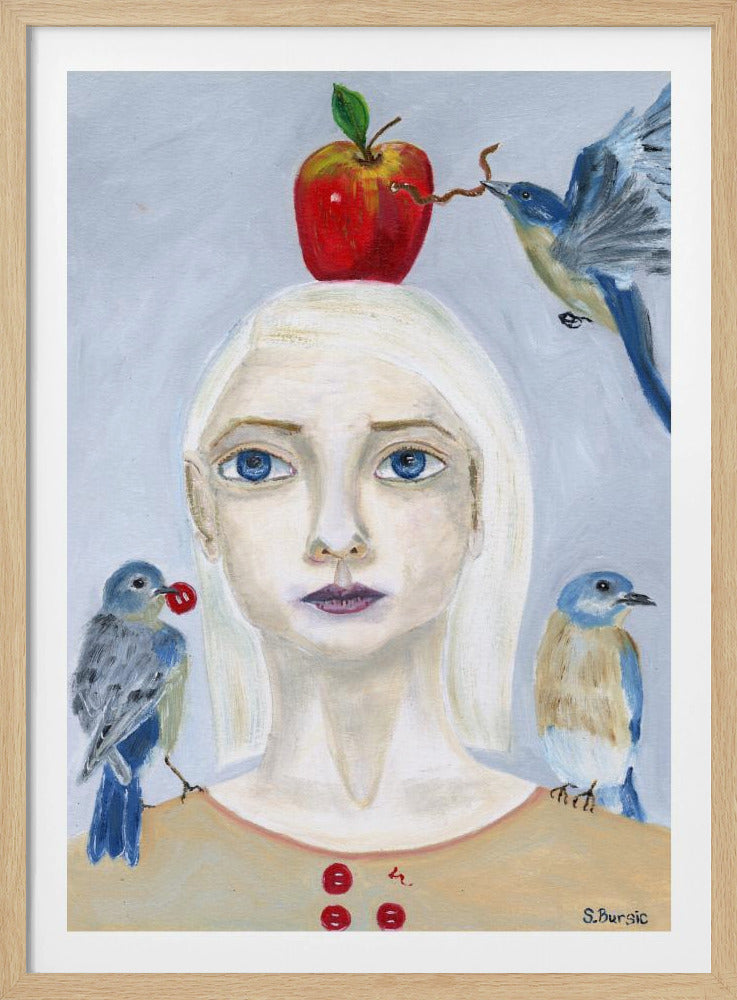 Nordic Woman Courage | Poster