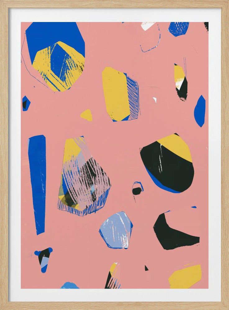 Rocks Pink | Poster
