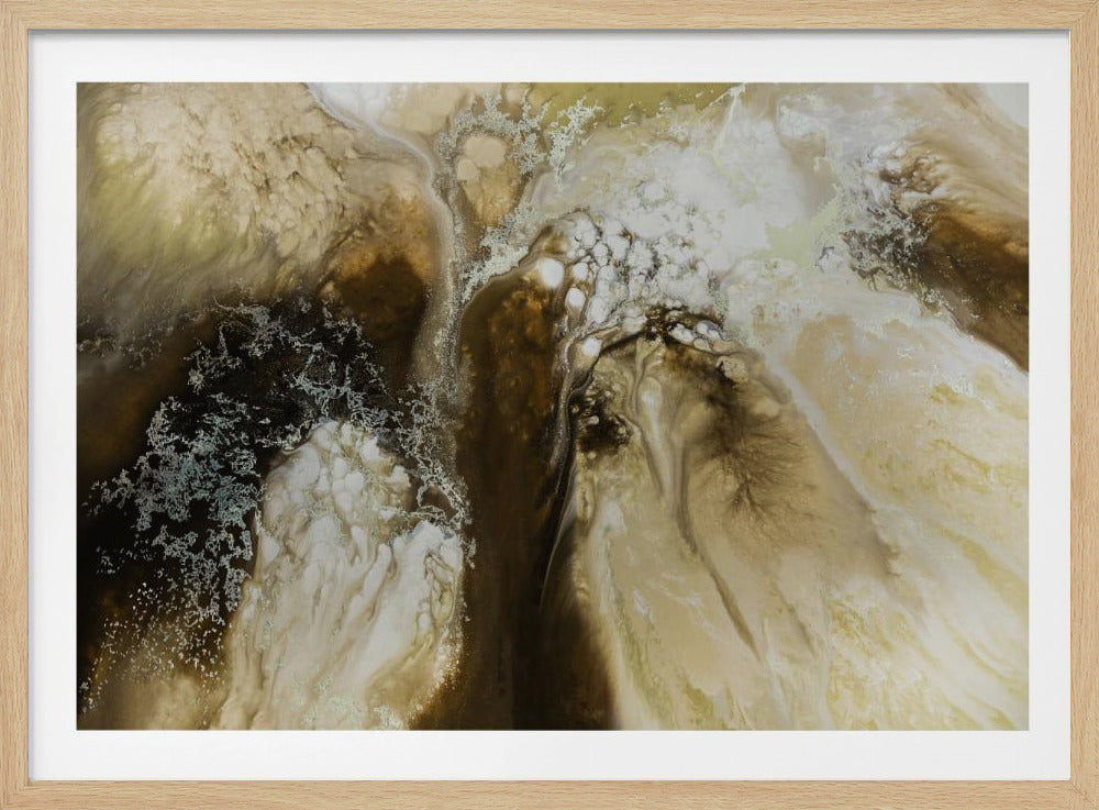 Rustic Abstract - Terra's Tapestry | Poster