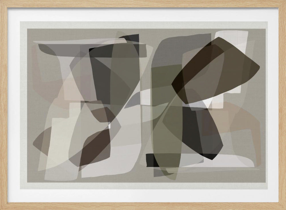 Neutral Shapes 6 | Poster