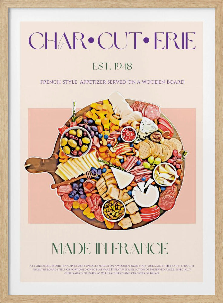 French Feast Board | Poster
