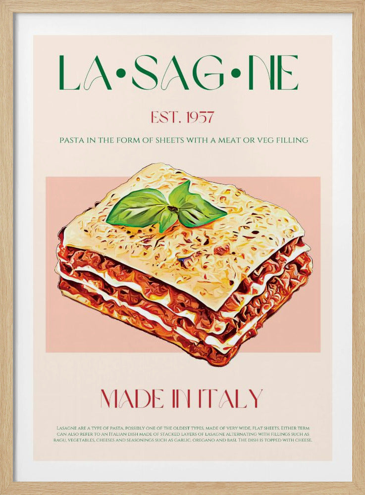 Layers of Lasagna | Poster