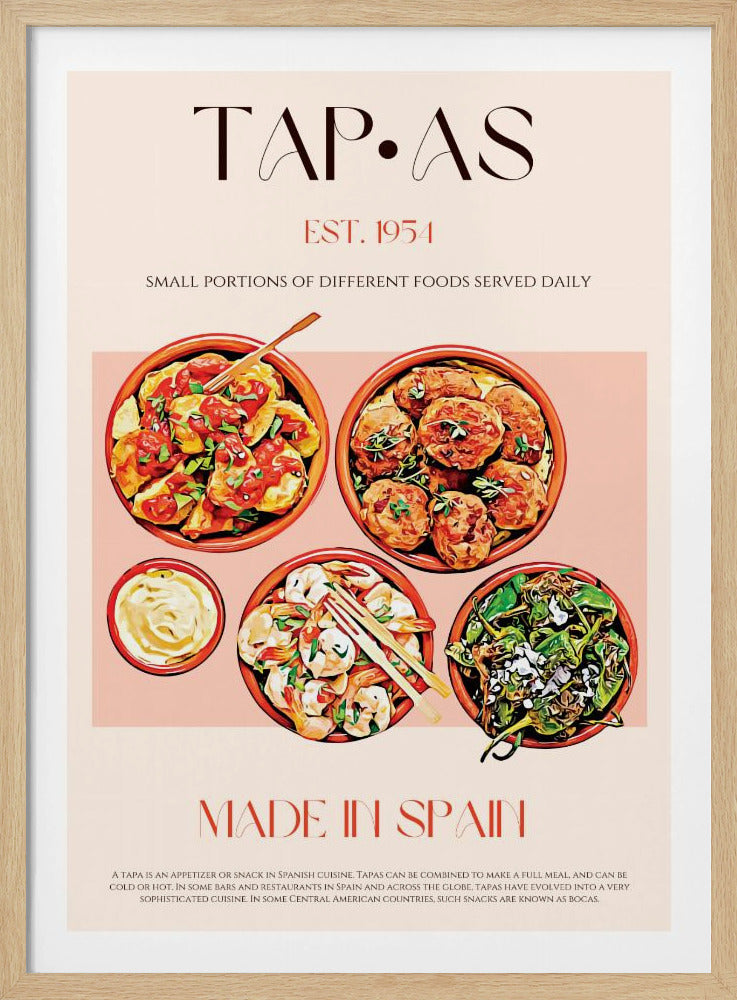 Flavorful Spanish Bites | Poster