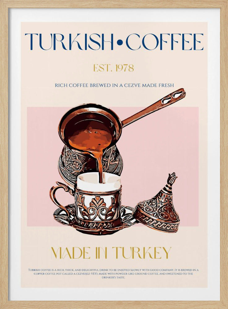 Turkish Coffee Print | Poster