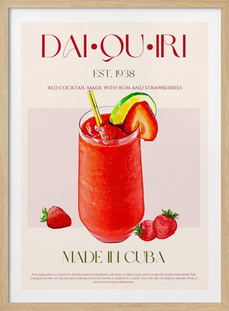 Cuban Daiquiri Delight | Poster