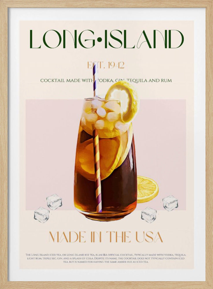 Island Cocktail Delight | Poster