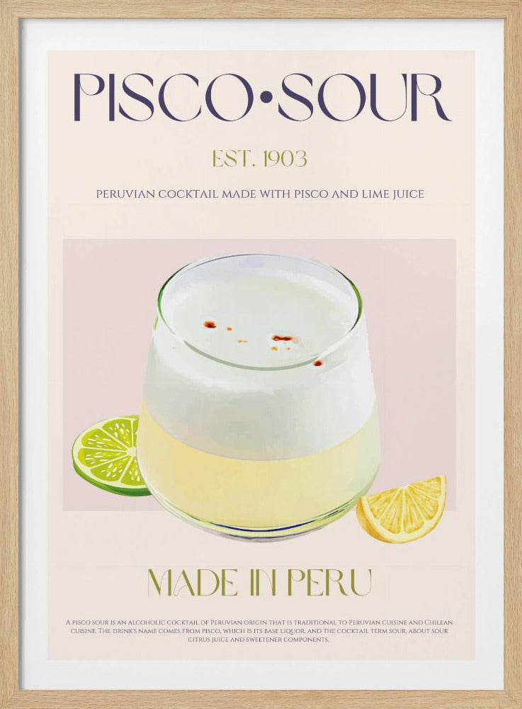 Pisco Delight | Poster