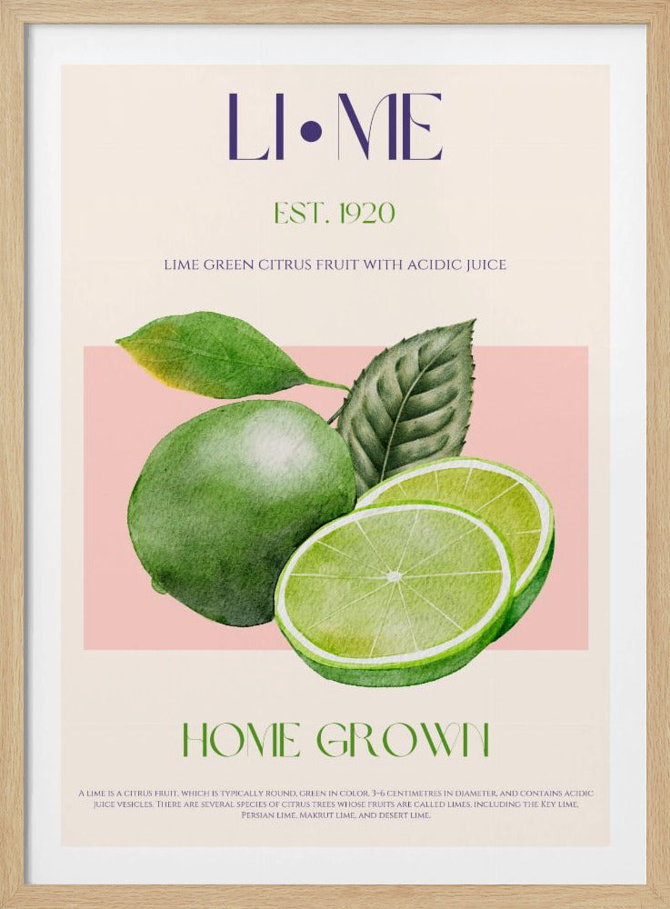 Zesty Green Delight | Poster