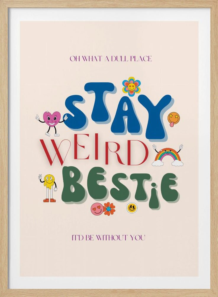 Vibrant Friendship Vibes | Poster