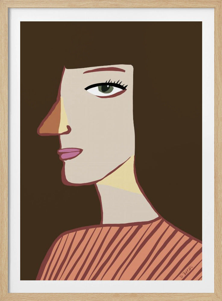 Woman profile | Poster