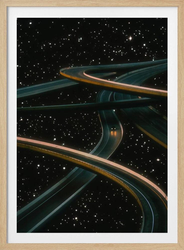 Driving Alone Thinking of You | Poster