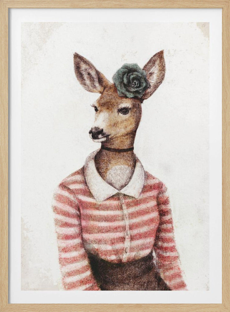 A Deer With A Human Body Shape | Poster