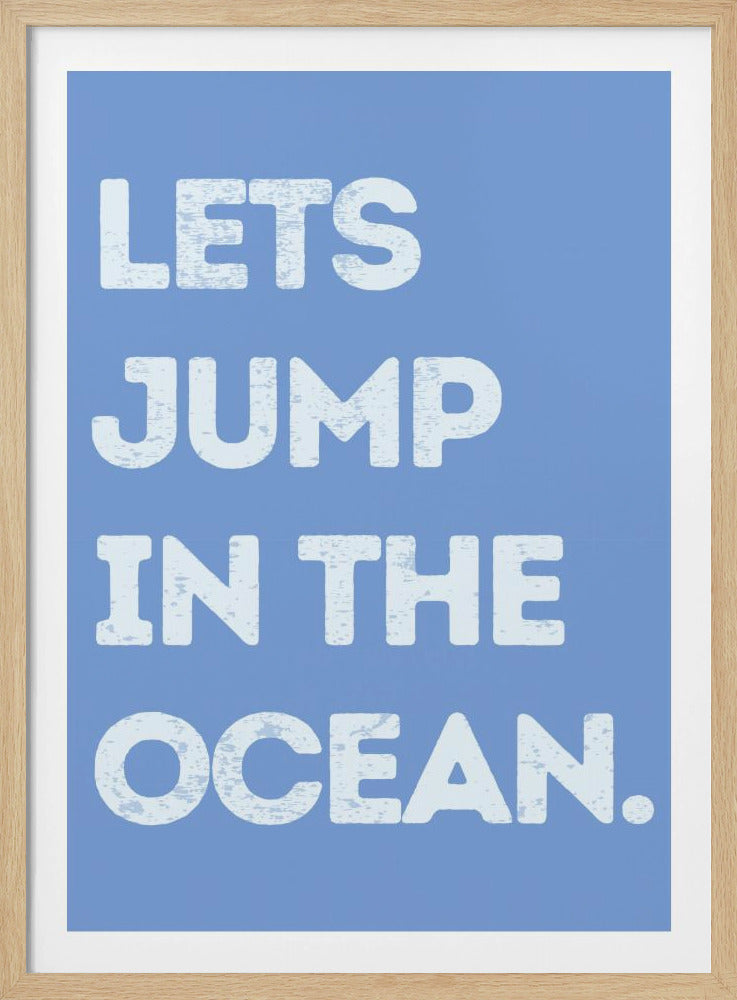 Jump In the Ocean | Poster
